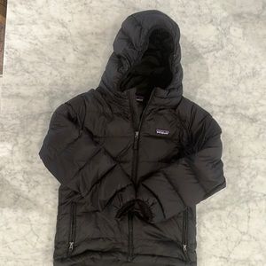 Patagonia boys puffer coat with hood